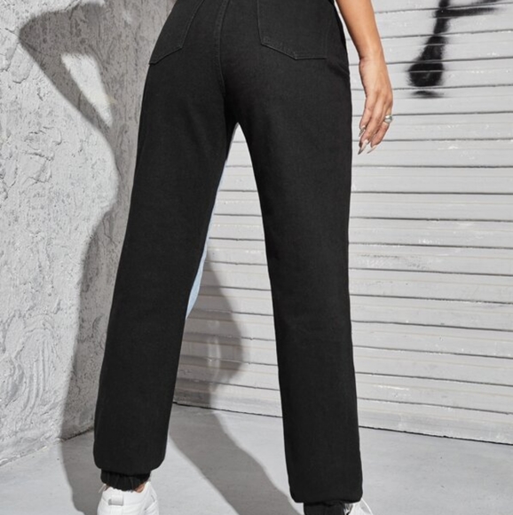 Color block jogger jeans - Picture 3 of 5